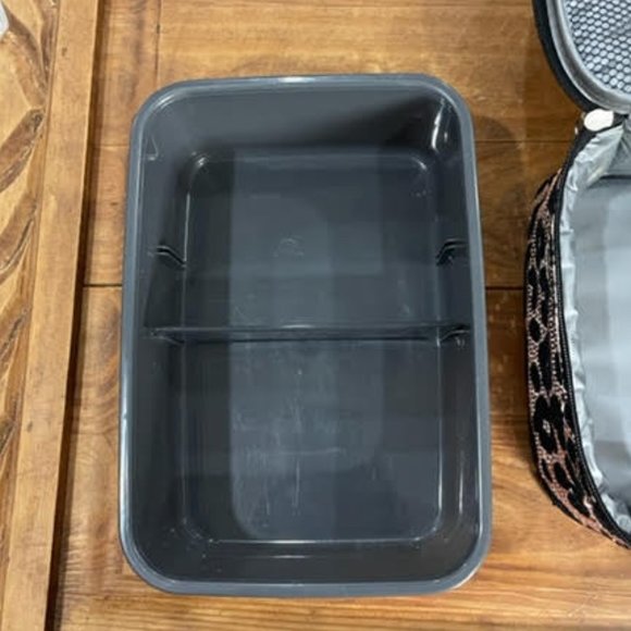 Tween Brands Cat Ear Lunch Box w/ BLING and Monogram "A" - Picture 2 of 4